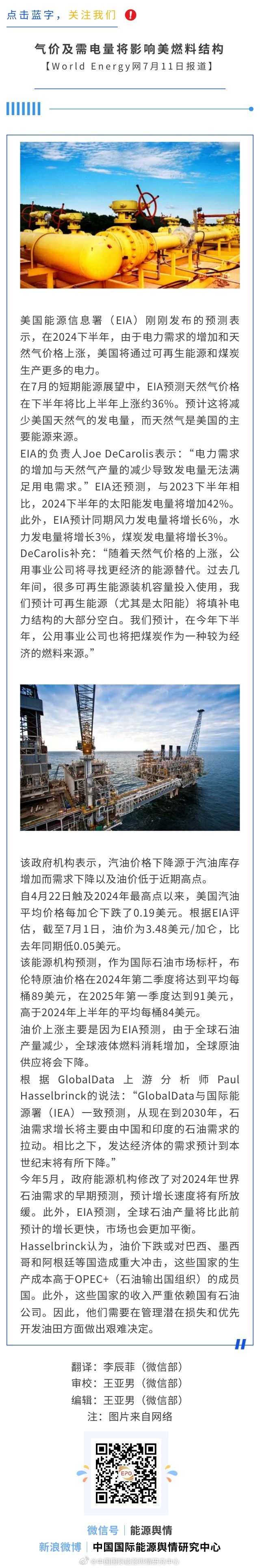 美国天然气最新消息